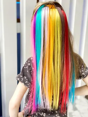 Накладные цветные пряди волос на заколках (ID#1817720788), цена: 30 ₴,  купить на Prom.ua