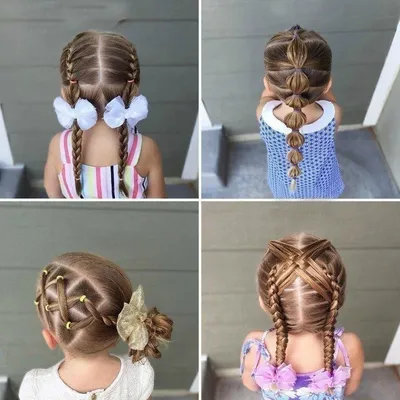 Красивые причёски для девочек в садик и школу: пошаговая инструкция |  SIMA-LAND.RU