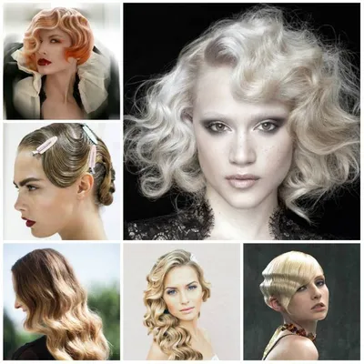 Март 2023 (+150 фото) Женские причёски 20-х годов что было в моде, как  сделать укладку в стиле того времени