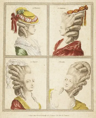 Европейская причёска XVIII века — Википедия