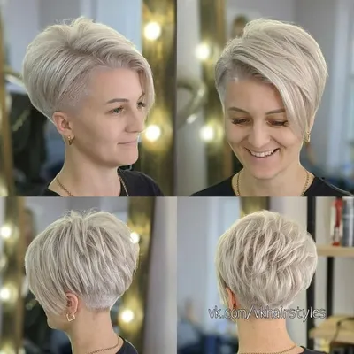 Stylish short haircuts won't stop being relevant | Модные стрижки и прически  2024 фото | VK