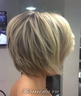 100%) Короткая женская стрижка каре на ножке 2022-2023: 104 фото | Short  hair cuts, Short hair with layers, Short layered haircuts