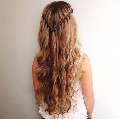 awesome Шикарная прическа водопад — Вдохновляющие фото, техники | Hair  looks, Plaits hairstyles, Hair