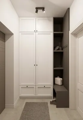 Большой шкаф для прихожей... Мне нравится мой ПАКС IKEA (дешево и удобно),  но я сделала 3 ошибки! | Home hall design, Mudroom design, Home entrance  decor