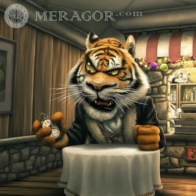 Смешной тигр - красивые фото