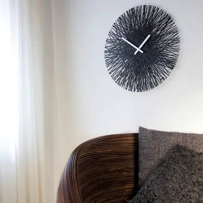3D Необычные комнатные настенные часы со стразами 50 см, производство  Чехия, Звезда-G - Купить 3Д часы необычные креативные на стену недорого в  Украине, цена