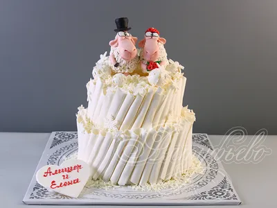 Прикольные торты на свадьбу фото фото