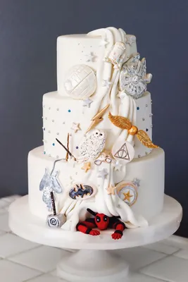 Купить Торт Свадьба в стиле Зомби Торты на заказ в Барнауле Кондитерская  Anita's Cakes