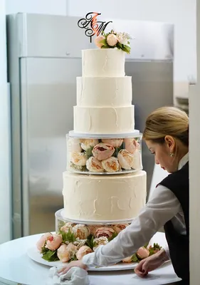 Прикольные торты на свадьбу - 64 фото