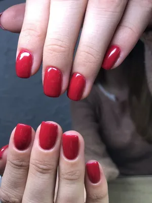 Маникюр с покрытием шеллак - Tiffany Nails