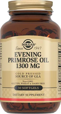 Солгар Масло примулы вечерней капсулы 1300мг №30 купить в Москве по цене от  1433 рублей