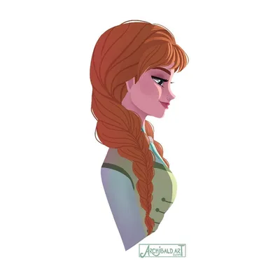 Раскраска Принцесса Анна | Раскраски Холодное сердце 2 (Frozen 2 coloring  pages). Раскраска Холодное сердце 2