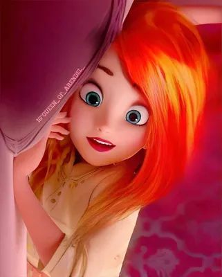 Холодное Сердце Мультфильм, принцесса Анна в зимнем наряде - Холодное Сердце  Frozen - YouLoveIt.ru
