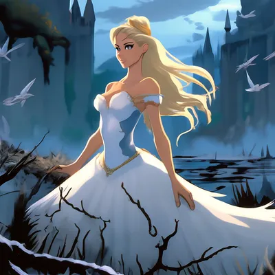 В прокате «Принцесса Лебедь: царство музыки» в 3D