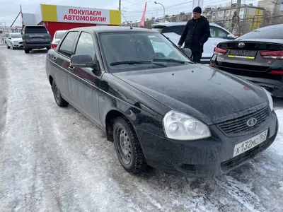 Купить ВАЗ (LADA) Priora 2018 года в Ижевске, чёрный, механика, седан,  бензин, по цене 680000 рублей, №21584435