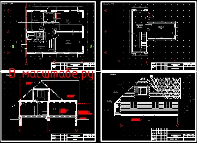 Проект дома из бруса 6х6 с мансардой: планировка 6 на 6