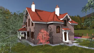 604B «Муза» - проект одноэтажного дома из кирпича, с сауной и с террасой, в  современном стиле: цена | Купить готовый проект с фото и планировкой