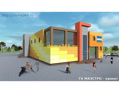 Дизайн проекты салонов и магазинов - заказать интерьер в Киеве