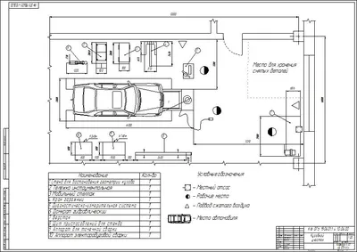Проект СТО с разработкой участка для ремонта кузова - Чертежи, 3D Модели,  Проекты, Машиностроение и механика, Оборудование