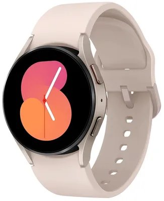 Смарт-часы Samsung Galaxy Watch 5 40 мм Wi-Fi NFC, pink gold розовый -  отзывы покупателей на маркетплейсе Мегамаркет | Артикул: 600008887455