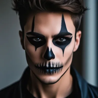 Простой макияж на хэллоуин