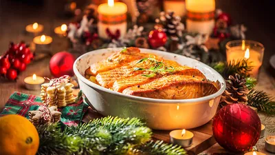 12 лучших рецептов рыбы на Новый год 2024 (год Дракона): простые и вкусные  идеи блюд, салатов и горячего в духовке с фото и советами шеф-поваров