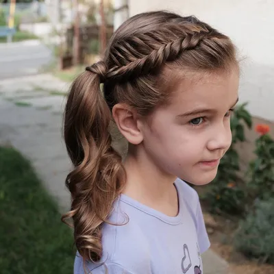 Детские причёски для ленивых. Подробные видео, как сделать | Косы и причёски  от Elvira Alexa | Дзен