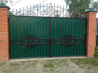 Ворота кованые в Кургане - \"Железный Мастер\"