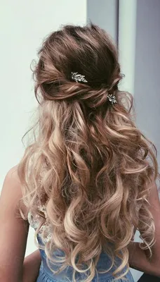Волосы на свадьбу
