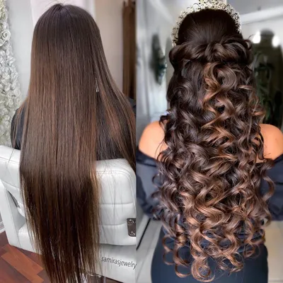 Свадебная прическа на длинные волосы с диадемой | Bride hairstyles for long  hair, Long hair styles, Hair styles