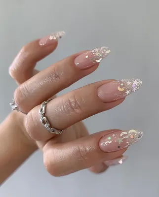 Прозрачные ногти Идеи Дизайн | Manicura de uñas, Manicura, Uñas elegantes y  sencillas