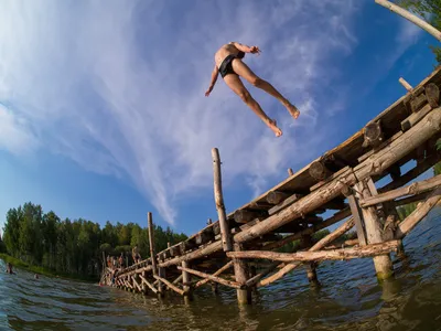 Старт в плавании - прыжок в воду — Новости — Империя Спорта