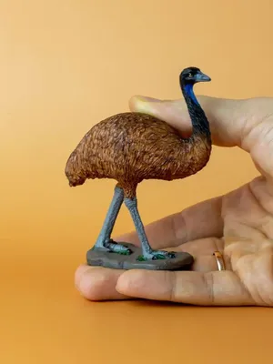 Птицы Австралии страус эму бежит …» — создано в Шедевруме