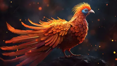 Птица феникс» — создано в Шедевруме