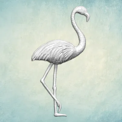 птица фламинго с простым плоским стилем вектор PNG , фламинго птица,  фламинго, животное PNG картинки и пнг рисунок для бесплатной загрузки