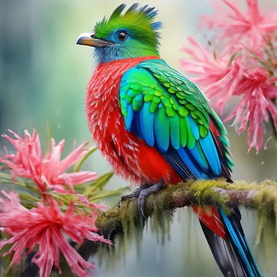 Квезаль — птица свободы — Священная птица майя