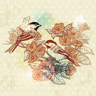 Картина \"Красочные птицы на ветке\" | Интернет-магазин картин \"АртФактор\"