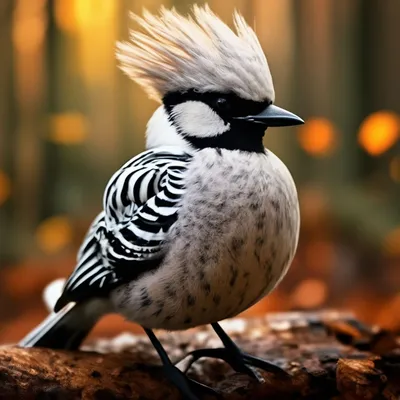 Птица. Большая птица с хохолком. …» — создано в Шедевруме