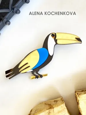 Птица тукан на ветке. реалистично» — создано в Шедевруме