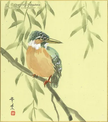 Японские птицы - 69 фото