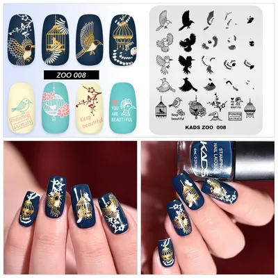 Воробушек 🤗 😊 Роспись Gelcolor by OPI. @elena_gartseva_studio 😉  #воробушек #птичка #росписьногтей #ри… | Manicure nail designs, Bird nail  art, Animal nail art