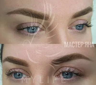 Растушевка теневая-пудровая - microblading.uz