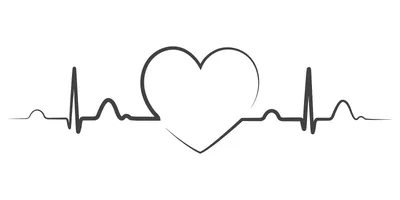 Пульс Сердца Красный И Белый Цвета Сердцебиение Одинокое Кардиограмма  Красивое Здравоохранение Медицинское Образование Современный П — стоковая  векторная графика и другие изображения на тему Аварии и катастрофы - iStock
