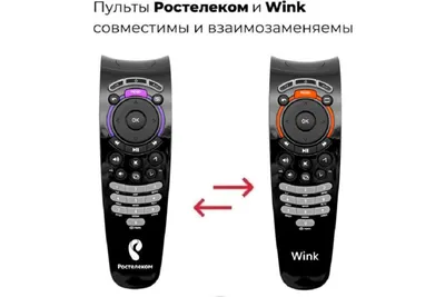 Универсальный пульт Ростелеком от приставки Wink TV — цена, как купить,  возможности