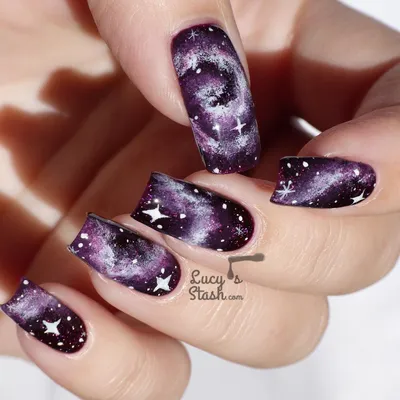 Unique Halloween Look Nails Medium Almond Purple – NOUMAY LIMITED