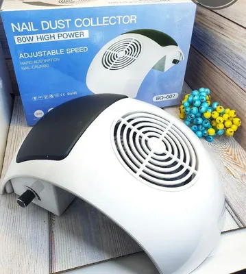 Настольный пылесос для маникюра Nail Dust Collector, розовый, 30 Вт купить  в интернет магазине Нейлмаркетс