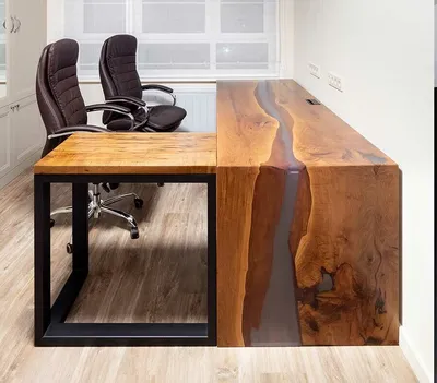 Офисный стол в стиле лофт Матрикс. Рабочий стол в офис для сотрудников, для  руководителя - ARMADA