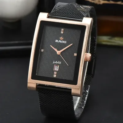Лидер продаж, оригинальные часы Rado в классическом стиле для мужчин,  полностью из нержавеющей стали, автоматические часы с датой, качественные  спортивные водонепроницаемые часы AAA | AliExpress