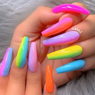 Rainbow Nails: 30+ Gorgeous Ideas to inspire Your Design