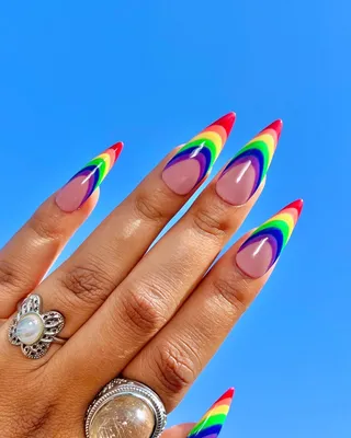 Manicure Trend: Rainbow Nails | Fashionziner Masterpieces